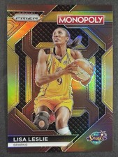 2024 Panini Monopoly Prizm WNBA Lisa Leslie Brown Prizm /249 #WNBA13