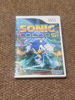 Sonic Colors (Nintendo Wii, 2006) CIB Complete w/ Manual Tested