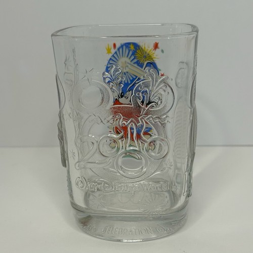 Vintage McDonalds Walt Disney World Mickey Mouse Sorcerer Glass Cup Kingdom 2000 - Picture 3 of 5