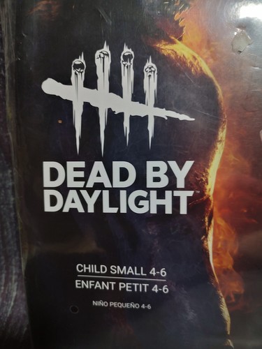 Dead By Daylight The Trapper Horror Costume Cosplay Child Youth Small 4-6 *NEW* - Picture 2 of 5