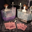 Vintage 1982 Barbie Dream Store Counter & 6 Shopping Bags Mattel Display