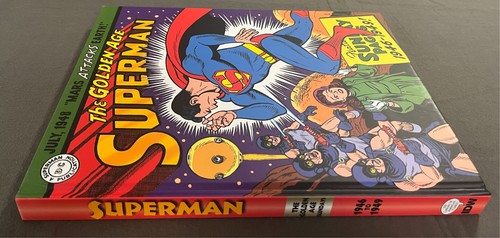 SUPERMAN: PAGINE DOMENICALI ETÀ DELL'ORO 1946 - 1949 HC : senza dustjacket - Foto 3 di 4