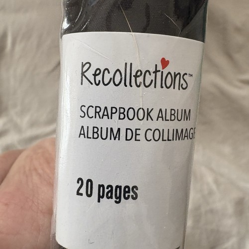Recollections Scrapbook Black Classic Plain Holds 20 Top Loading Layouts 8.5x11” - Picture 6 of 19