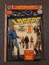 0 OUR FIGHTING FORCES #136 – DC Comics (1972) THE LOSERS. SB1