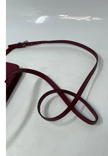 Henry Bendel Crossbody/Clutch w/Double Wallet Red Detachable Strap 7x4” - Picture 5 of 12