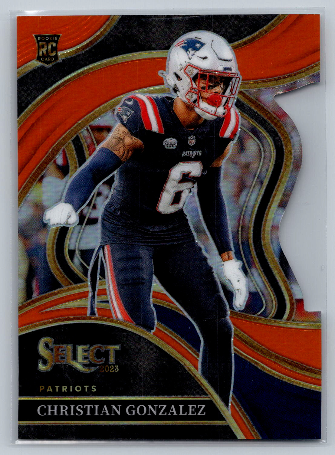 2023 Select Christian Gonzalez RC #286 Orange Die Cut 201/399