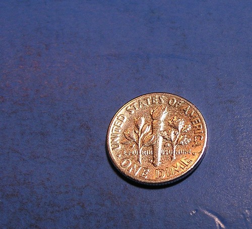 1956 D Roosevelt Dime - Picture 2 of 2