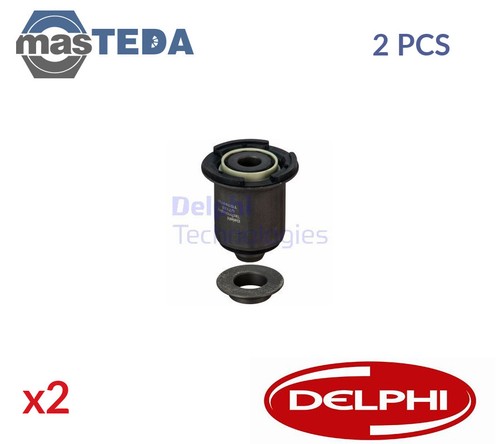 TD1897W AXLE BEAM MOUNTING BUSH PAIR FRONT REAR DELPHI 2PCS FOR NISSAN PRIMASTAR - Picture 1 of 5