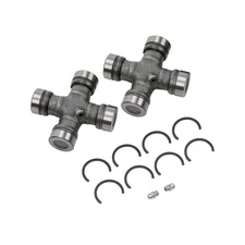 2Pc Premium Driveshaft Universal Joint Front Rear Moog 534G MOOG 235