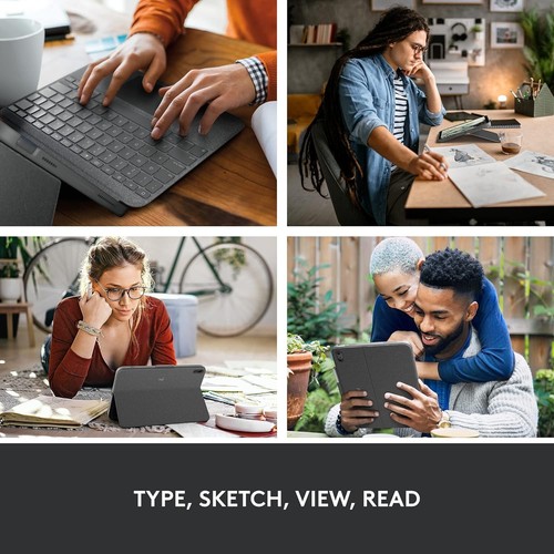 Logitech Combo Touch Keyboard Case for iPad (10th gen) with detachable keyboard - Picture 2 of 8