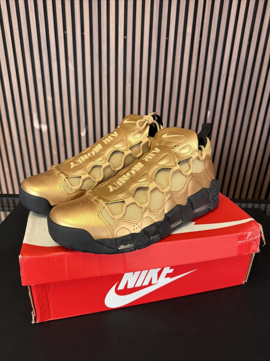 Nike Air More Money Metallic Gold for Sale | Authenticity