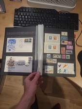 lot de timbre Neuf USA + 2 Fdc Apollo11 Et Snow White sur 2 pages d'album