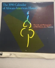 Vtg 1990 Calendar African American History Sponsored By AETNA