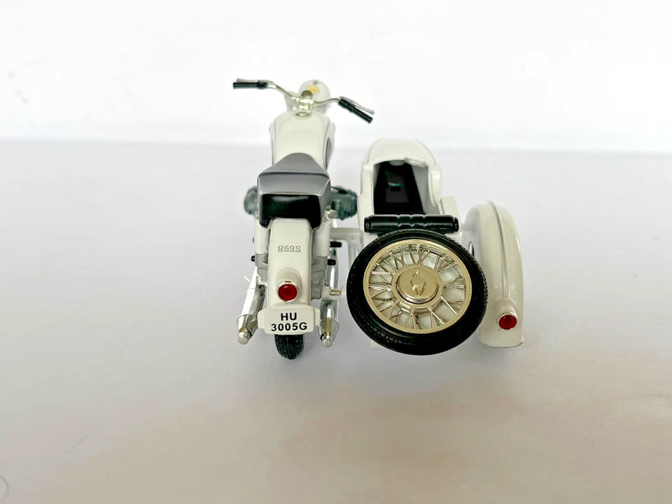 MOTO CLASSIQUE BMW R-69S + SIDE CAR   1/24 IXO ALTAYA CADEAU ABONNE - Photo 4/4