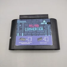 Master System Converter on Sega Genesis / Megadrive MS/MD Adapter Game Burner