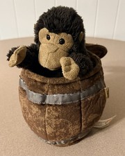 Folkmanis Monkey in a Barrel Hand Puppet Pop-...