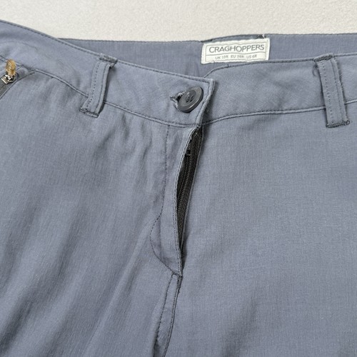 Craghoppers Trousers Womens UK 10R Blue Kiwi Pro Stretch Walking Hiking Outdoor - Picture 9 of 12