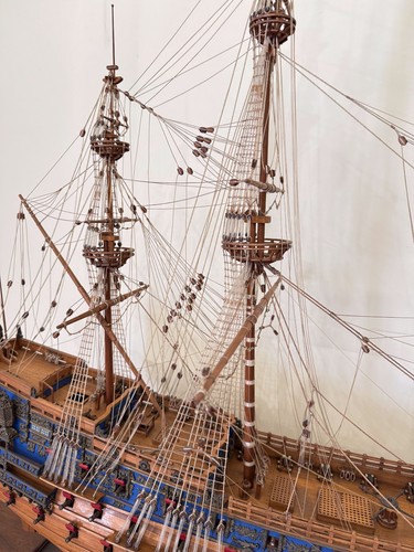 SOVEREIGN OF THE SEAS modello veliero in legno 115 x 97 cm - FATTO A MANO - Foto 3 di 18