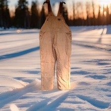 Brown Insulated Bibb Overalls XXL by Old Mill dry duck