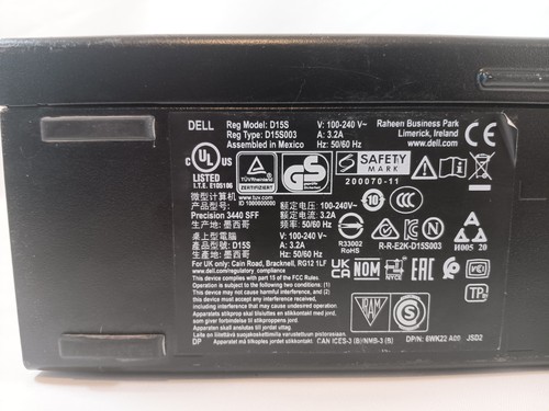 Dell Precesion 3440 Desktop Intel Core i7-10700 32GB RAM (Tested, no SSD/HDD) - Picture 5 of 6