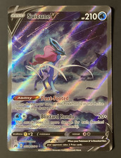 Suicune V GG38/GG70 Crown Zenith: Galarian Gallery Holo Pokémon TCG NM/Mint
