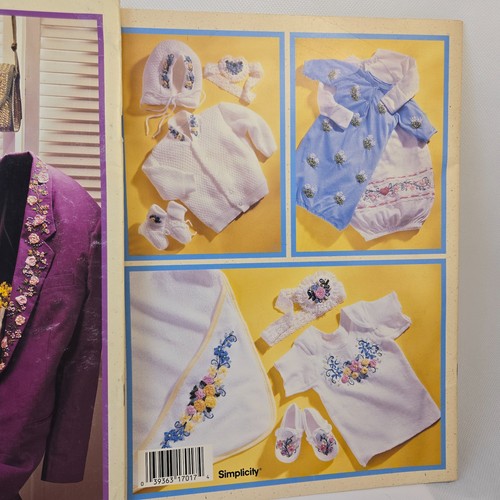 Ribbon Embroidery 4 Instruction Books Baby Celebrations Basic Silk Ribbon Color - Picture 6 of 6
