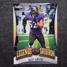 Ray Lewis Refractor Legends of the Gridiron 2024 Topps Chrome Football