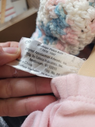 1982 Xavier Roberts Cabbage Patch Blue eyes Light Brown Hair - Picture 11 of 14