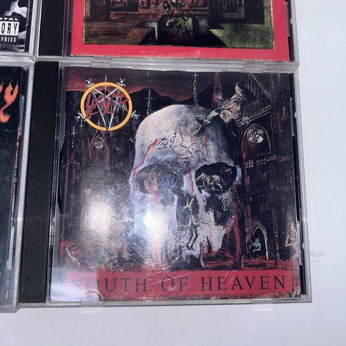 SLAYER 4 CD LOT: South Of Heaven Show No Mercy Seasons Abyss Undisputed Attitude - Bild 4 von 18