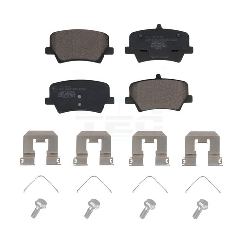 Rear Coated Disc Brake Rotors And Ceramic Pads Kit For Volvo XC40 KGT-102916 - Picture 9 of 11