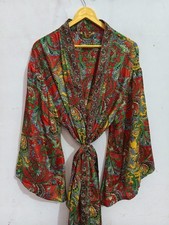 Luxury House Wear Unisex Kimono Long Bell Sleeves Beach Wear Robe L-281