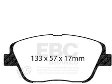 For 2010-2015 Hyundai Sonata Brake Pad Set Front EBC 51271KYVS 2011 2012 2013