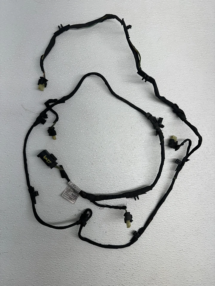 2011 2013 BMW 535I F10 XDRIVE FRONT BUMPER COVER WIRE WIRING HARNESS OEM 252209 - Image 2 of 4