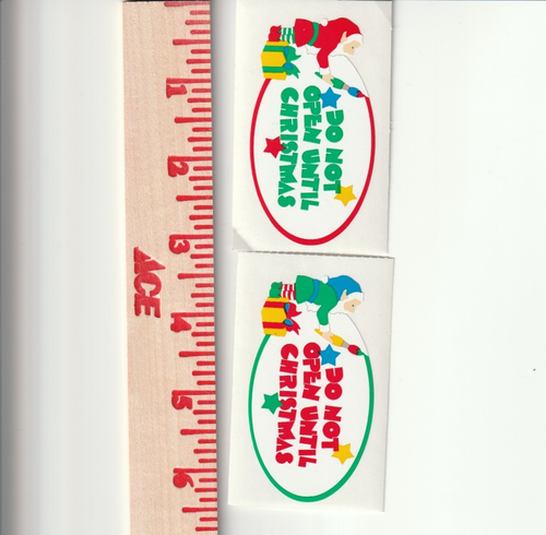 Vintage Mrs Grossman Stickers Christmas Winter Holiday Santa Ornament - YOU PICK - Picture 21 of 34