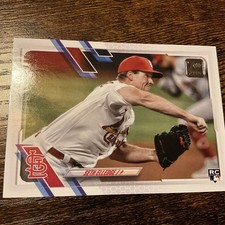 Seth Elledge Cardinals 2021 Topps Update Series Rookie RC Card #US57