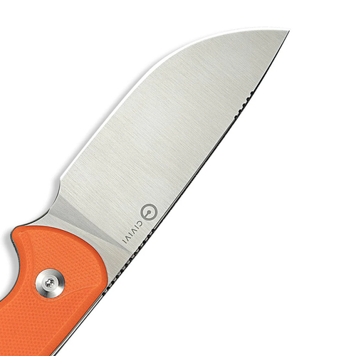 Civivi Coltelli Corteccia di Legno Lama Fissa C23094-2 Arancione G10 14C28N Coltello - Foto 6 di 8