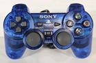 New ListingSony PlayStation 2 Ps2 Ocean Blue Clear Controller DualShock Oem Scph-10010