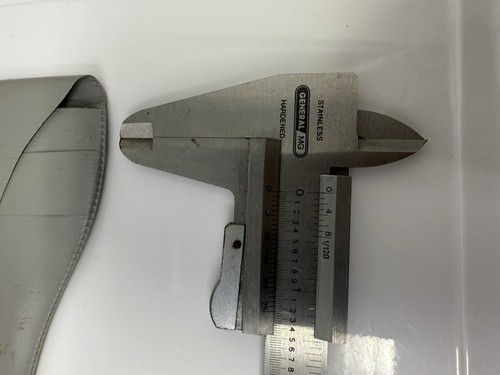 MG Tool Company # 6128 Vernier Caliper Hardened Stainless 0-6" Italy NOS W / Box - Picture 3 of 13