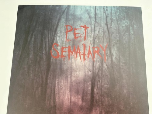 Pet Semetary (2019) Mondo Promo Litho Poster Randy Ortiz Stephen King - Bild 2 von 5