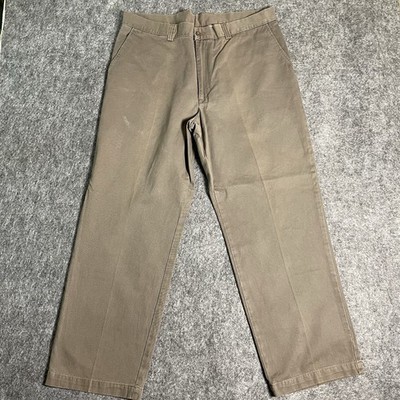 Perry Ellis Portfolio Men s Size 38x30 Brown Dress Pants
