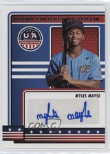 2023 Panini USA Baseball Stars & Stripes Myles Mayse #NTDP-MM Auto 0j81