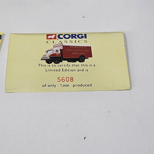 Corgi Classics 30304 Robson's of Carlisle Thames Trader Box Van 1/50 Scale Lorry - Picture 7 of 13
