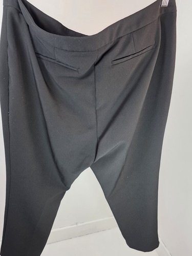 Pantalones de vestir Worthington para mujer cortos ajustados negros talla grande 20W - Imagen 15 de 23