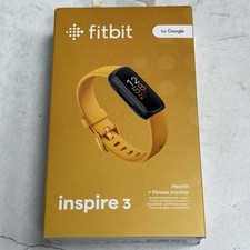 Fitbit Inspire 3 Health  Fitness Tracker Morning Glow - New/Open Box