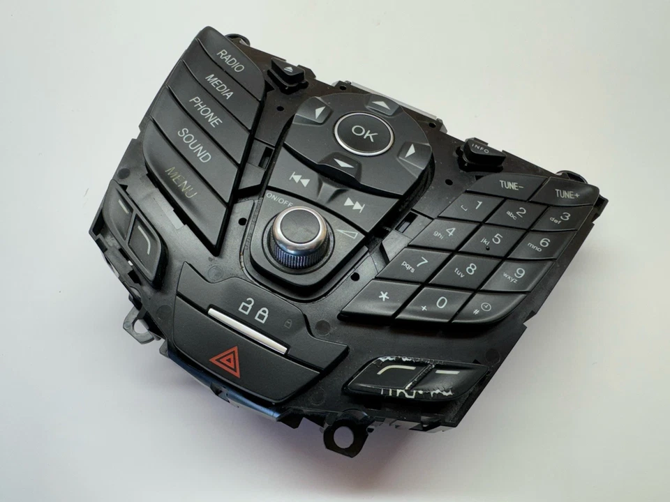 2016-2019 Ford Fiesta AM FM Audio Radio Control Panel D2BT18K811PA OEM - Image 2 of 4