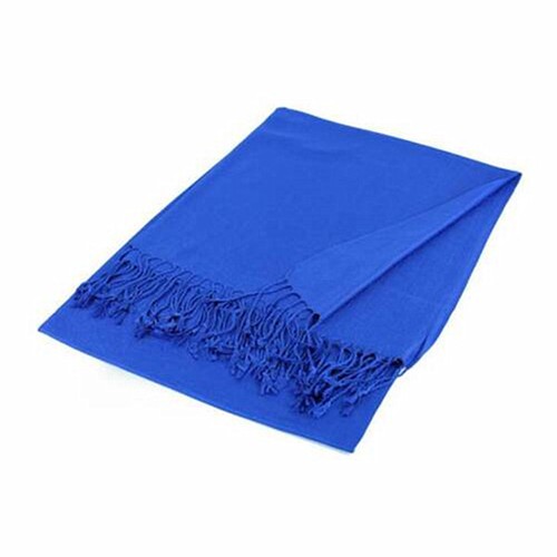 Womens 2PLY 78X28 Solid Silk Pashmina Shawl Wrap Stole Cashmere Wool Feel Scarf - Picture 19 of 39