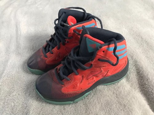 Adidas Orange Baloncesto High Neon Tops Sc8 entrenamiento Mid 12 Sz Youth Black Fx7Fr