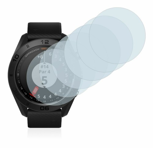 Garmin Approach S60, Reloj, 6 x Protector de Pantalla Transparente ULTRA Transparente - Imagen 2 de 7