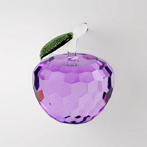 crystal apple glass apple - Picture 3 of 4