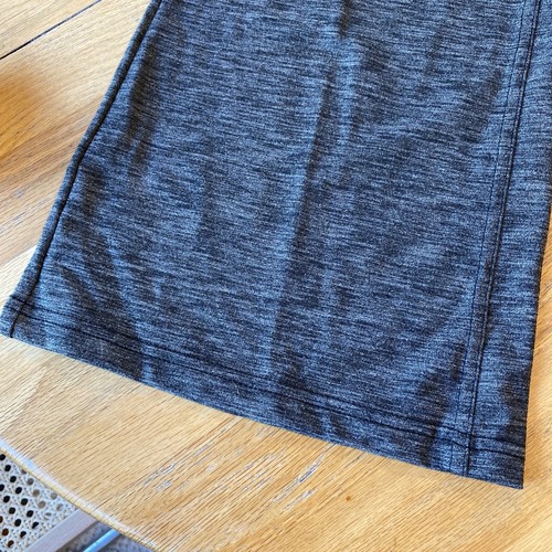 Athleta Pants Womens Medium GREY Pull On Stretch Flared Lightweight Workout Gym - Picture 2 of 11